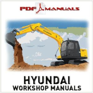 Hyundai Crawler Excavator Robex 110-7 R110-7 Service Repair Complete Manual