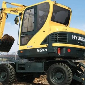 Hyundai Robex Robex 55W-9 R55W-9 Wheel Excavator Workshop Service Repair Manual