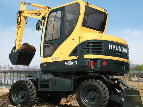 Cat Repair Manual (PDF) Hyundai Robex Robex 55W-9 R55W-9 Wheel Excavator Workshop Service Repair Manual