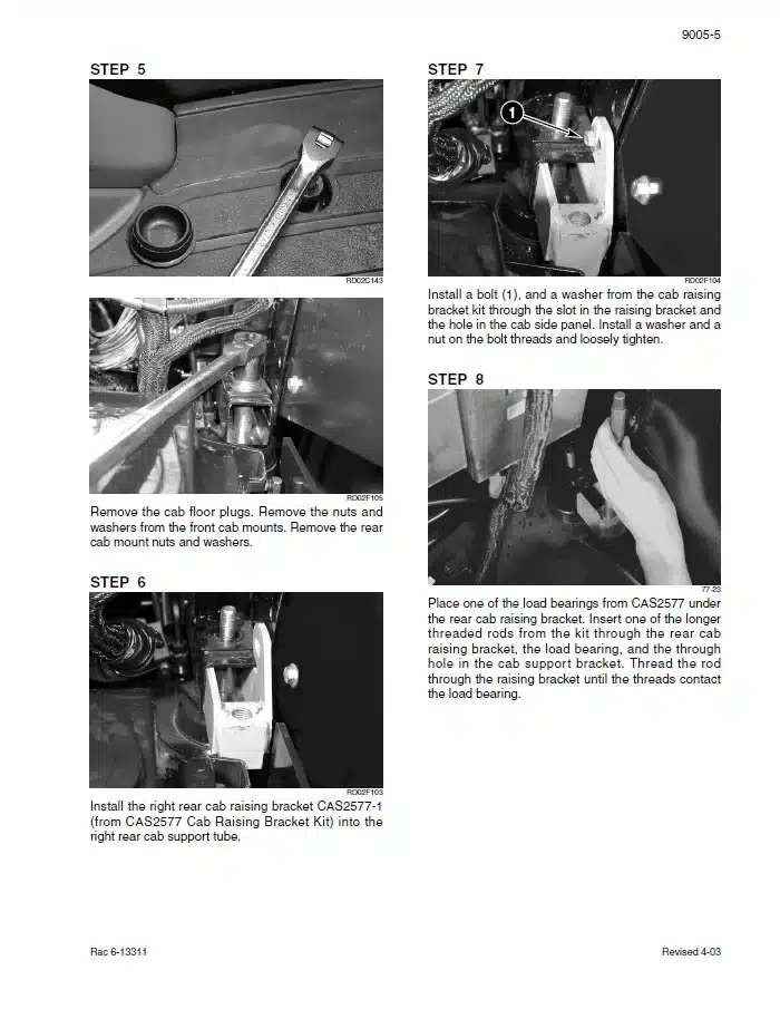 Cat Repair Manual (PDF) CASE IH MX210 MX230