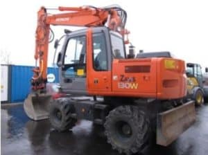 HITACHI ZAXIS ZX 130W WHEELED EXCAVATOR SERVICE PDF MANUAL SET