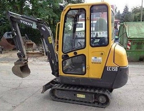 Cat Repair Manual (PDF) Volvo Ec15b Xr Ec15bxr Compact Excavator Service Parts Manual