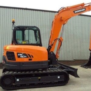 Daewoo Doosan Dx80r Crawler Excavator Service Parts Catalogue Manual