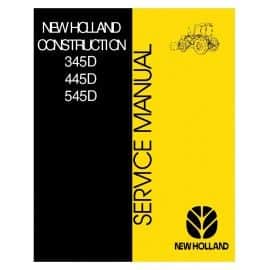 New Holland Ford 345d 445d 545d Operators Owners Manual Tractor