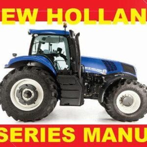 New Holland 8 Tractor T8.270 T8.300 T8.330 T8.360 T8.390 Service Repair Manual