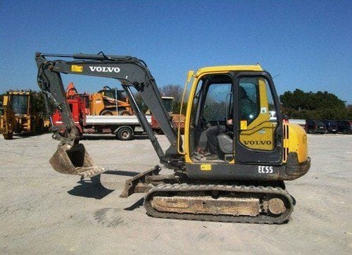 Cat Repair Manual (PDF) Volvo Ec55-2 Compact Excavator Service Parts Catalogue Manual