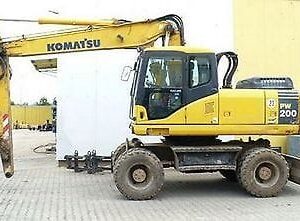 Komatsu Pw220-7h Wheeled Excavator Repair Service Pdf Manual