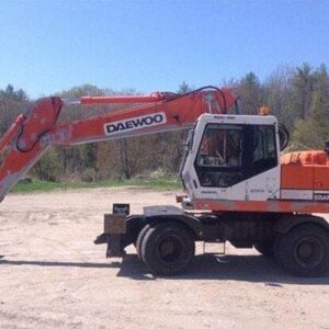 Daewoo Doosan Solar 170w-Ⅲ Excavator Service Parts Catalogue Manual