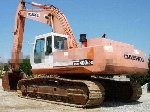 Cat Repair Manual (PDF) Daewoo Doosan Solar 400lc-Ⅲ Crawler Excavator Service Parts Manual