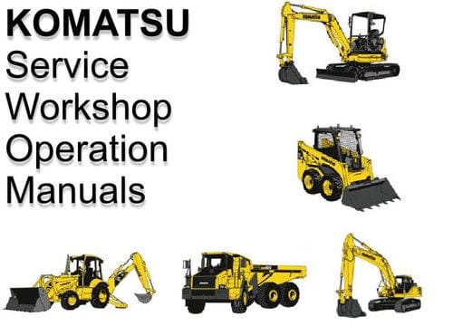 Cat Repair Manual (PDF) Komatsu Pc Excavator Service Manual