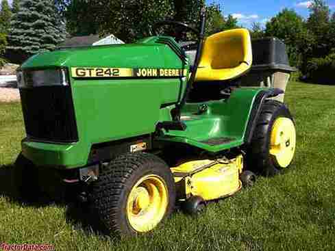 Cat Repair Manual (PDF) John Deere Lawn Tractor GT242-GT262-GT275 Service Manual