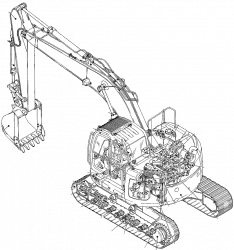 New Holland E200SR/E225BSR/E235SR Service Manual