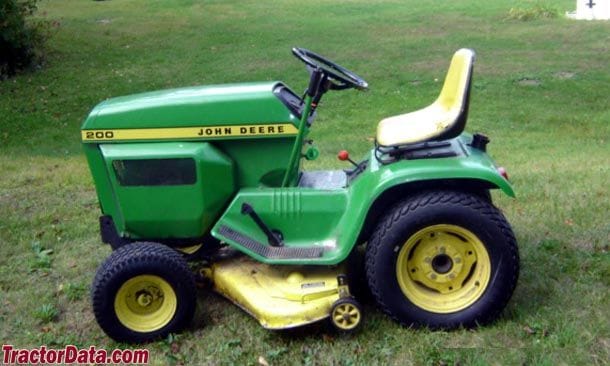 Cat Repair Manual (PDF) John Deere 200 , 208 , 210 , 212 , 214 and 216 Lawn and Garden Tractors Service Manual