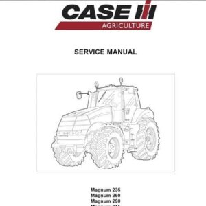 Case Magnum 235 260 290 315 340 tractor Service Manual