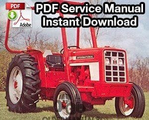 Ih International Harvester 454 464 484 574 584 674 Service Repair Manual