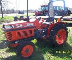 Kubota L2050 Tractor Mower Service Manual