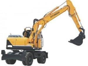 Hyundai R210w-9a Wheel Excavator Service Repair Manual 