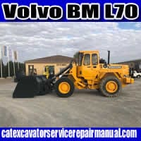 Cat Repair Manual (PDF) Volvo BM L70 Wheel Loader Service Parts Catalogue Manual