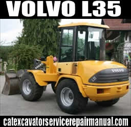 Volvo L35 Compact Wheel Loader Service Workshop Repair Manual