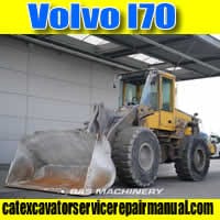 Cat Repair Manual (PDF) Volvo l70 Wheel Loader For Service Repair Manual