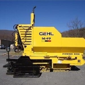 Cat Repair Manual (PDF) Gehl 1639 1649 Powerbox Propelled Paver Parts Manual