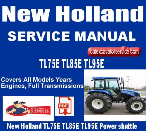 Cat Repair Manual (PDF) New Holland TL75E TL85E TL95E