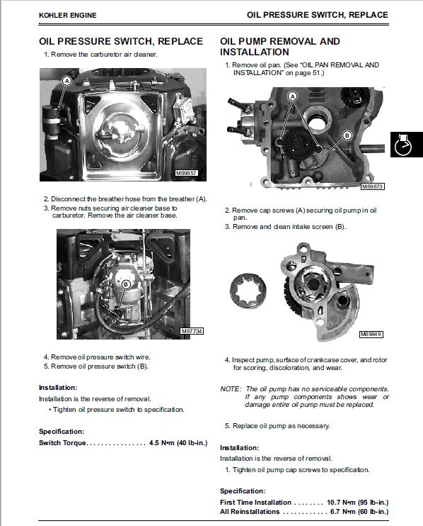 Cat Repair Manual (PDF) John Deere Sabre 1948GV-HV 2148HV