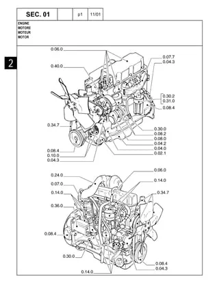 Case 695 Super M Backhoe Loader Parts Manual