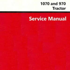 Case 970 & 1070 Tractors Service Repair Manual