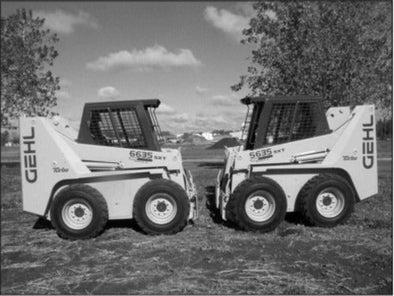 Cat Repair Manual (PDF) Gehl SL5635 and SL6635 Series II Skid Loaders Service Repair Manual