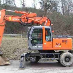 Hitachi Zaxis 180w 210w Wheeled Excavator Operator Manual Pdf