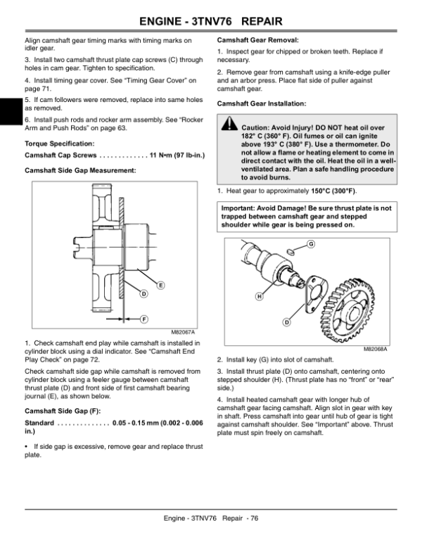 Cat Repair Manual (PDF) John Deere 2305 Service Repair Manual