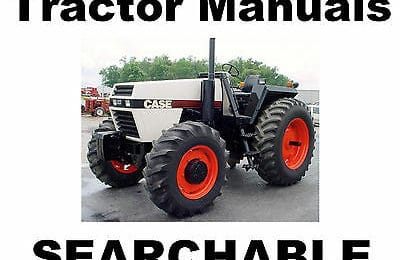 Case Ih Case International 2090 2290 2390 2590 Tractor Service Repair Workshop Manual