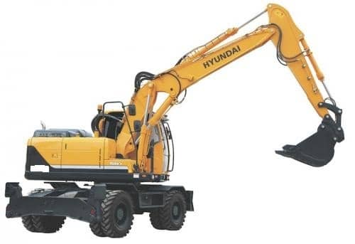 Hyundai R180W-9A Wheeled Excavator Service Repair Manual