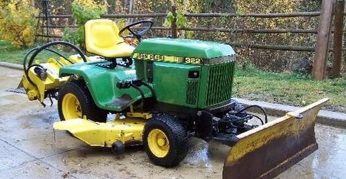 John Deere 322 To 430 Lawn Garden Tractors Technical Manual Illustration