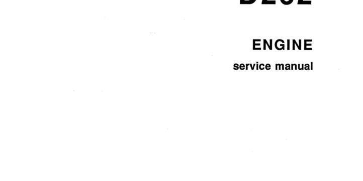 Cat Repair Manual (PDF) New Holland D262 Engine Service Repair Manuals