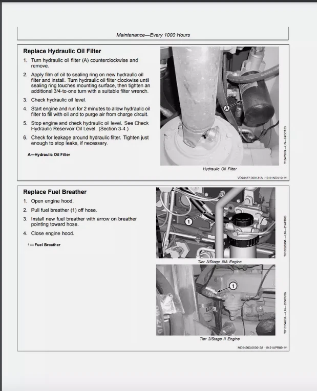 Cat Repair Manual (PDF) John Deere 310J and 310SJ Backhoe Loader Operators Manual