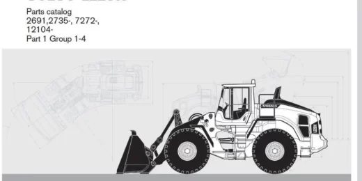 Volvo L220h Wheel Loader Parts Catalog Manual