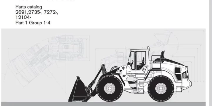 Volvo L220h Wheel Loader Parts Catalog Manual