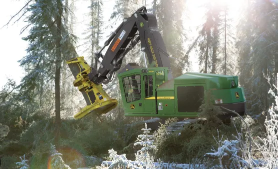 John Deere EX330LC-5 and EX370-5 Foresters Technical Manual Supplement